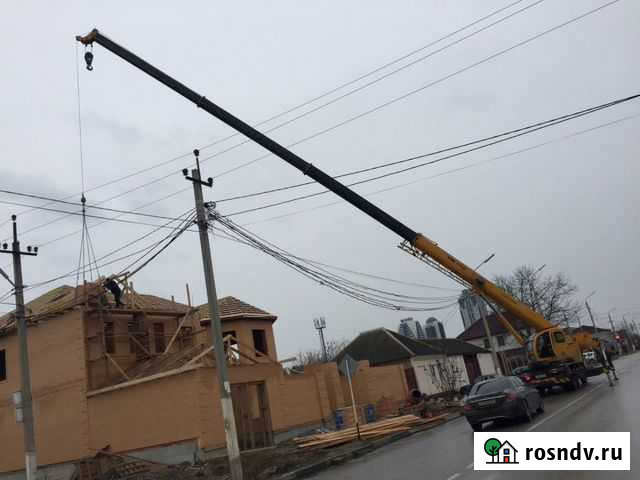 Услуги автокрана 48 метр Грозный - изображение 1