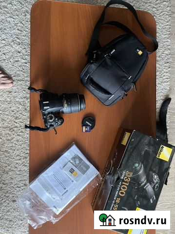 Зеркальный фотоаппарат nikon d3100 Владимир - изображение 1