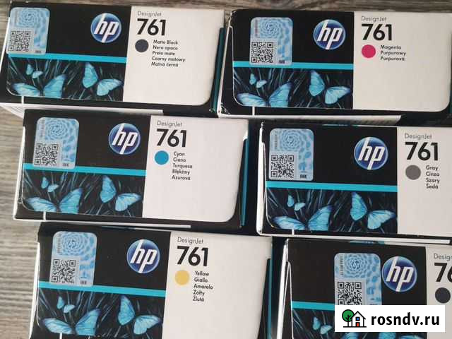 Картридж hp 761 CM991A Люберцы - изображение 1