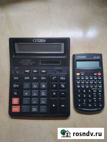 Инженерный калькулятор для егэ citizen sr-135 Воронеж - изображение 1