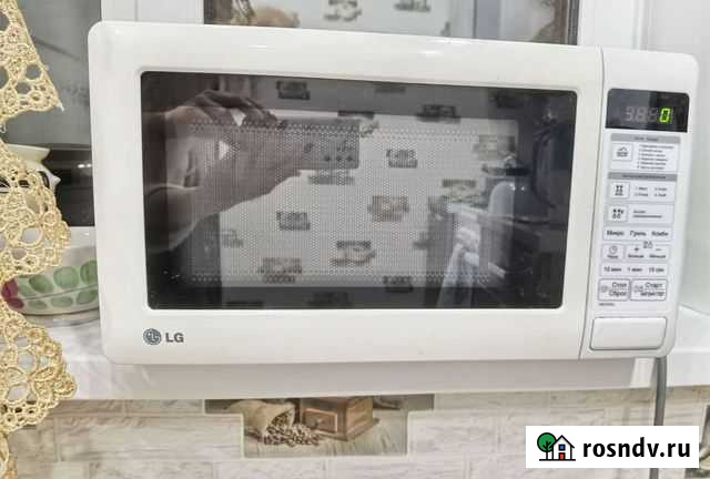 Микроволновая печь бу LG Ангарск - изображение 1