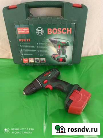 Шуруповерт bosch 12v Удомля - изображение 1
