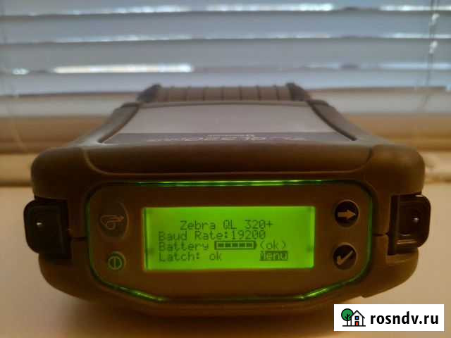Термопринтер Zebra QL 320 plus Чебоксары - изображение 1