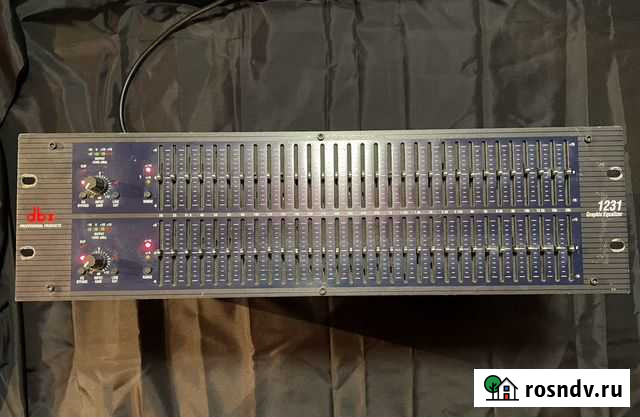 Аналоговый эквалайзер DBX 1231 EQ Волгоград - изображение 1