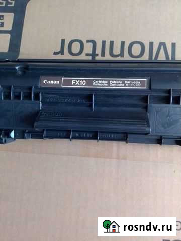 Картридж лазерный Canon FX10 Рубцовск - изображение 1