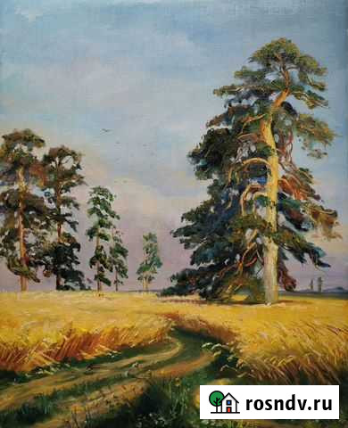 Копия фрагмента картины И. И. Шишкина Рожь Новокузнецк - изображение 1