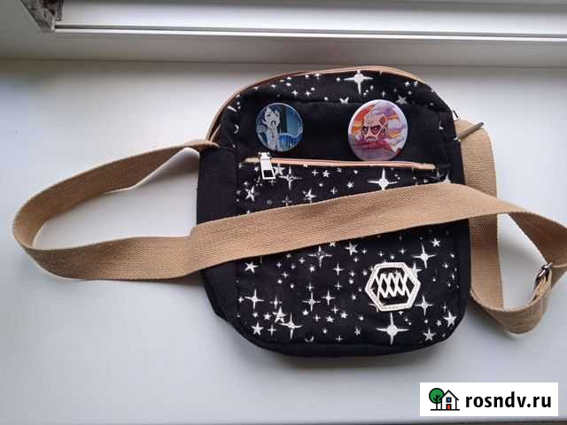 Джинсоваясумочка сзначками Туапсе - изображение 1