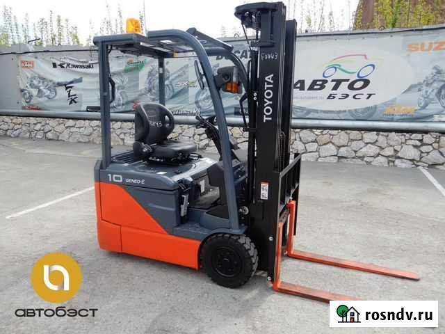 Вилочный погрузчик Toyota 8FBE10, 2018 Новосибирск - изображение 1