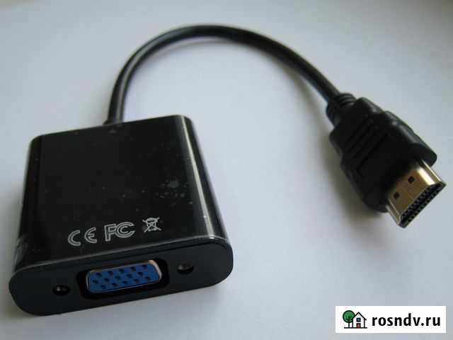 Переходник hdmi-VGA - новый Барнаул - изображение 1