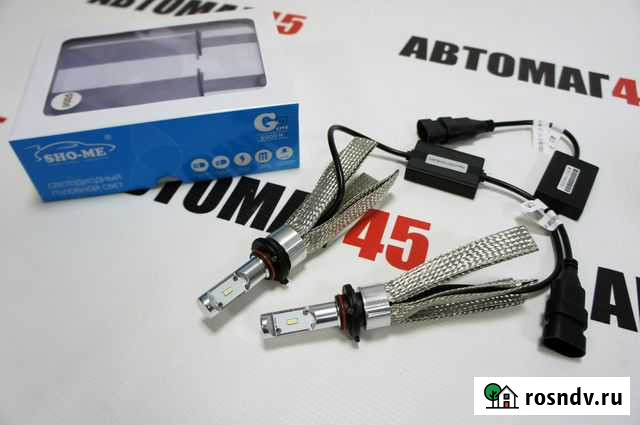 Светодиодные лампы LED Sho-me G7 Lite цоколь HB3 Курган - изображение 1