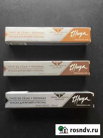 Профессиональная краска Thuya для бровей и ресниц Владимир - изображение 1