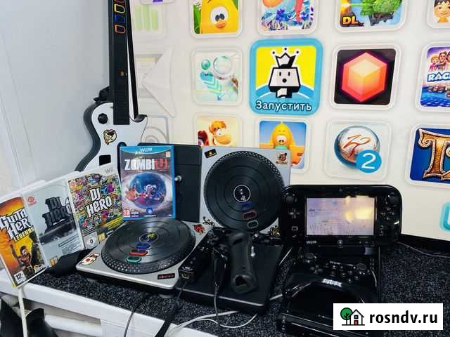 Набор игровая консоль Nintendo Wii U Шахунья - изображение 1