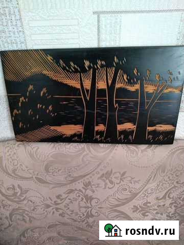 Панно по дереву Великий Новгород - изображение 1