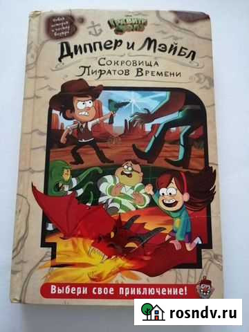 Книга Диппер и Мэйбл Сокровища Пиратов Времени Петушки - изображение 1
