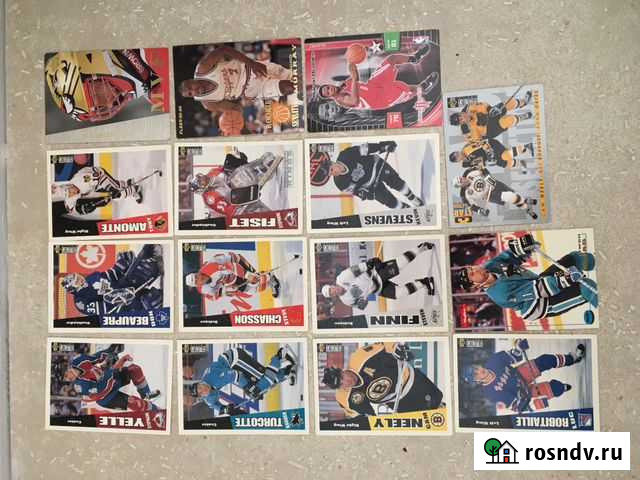 Карточки коллекционные нхл 95-96г Одинцово - изображение 1