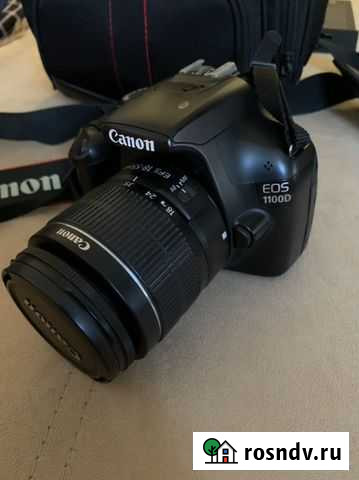 Зеркальный фотоаппарат Canon EOS 1100D Уфа - изображение 1