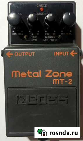 Boss MT-2 metal zone Белая Глина - изображение 1
