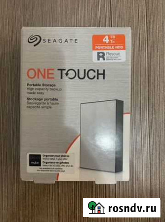 Внешний жесткий диск 2.5 Seagate 4TB One Touch (s Киров - изображение 1