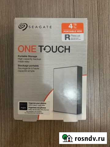 Внешний жесткий диск 2.5 Seagate 4TB One Touch (s Киров - изображение 1