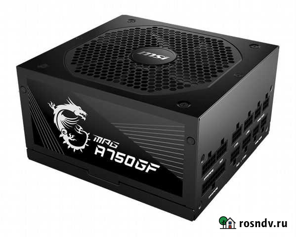 Блок питания MSI MPG A750GF, 750W, gold Красноярск - изображение 1