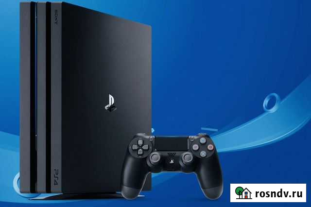 Sony PS4 Pro + 7 Дисков Вологда - изображение 1