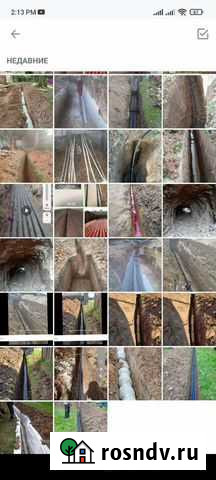 Копка траншей Клин - изображение 1