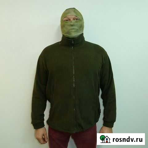Флисовая куртка цвет олива Калининград - изображение 1