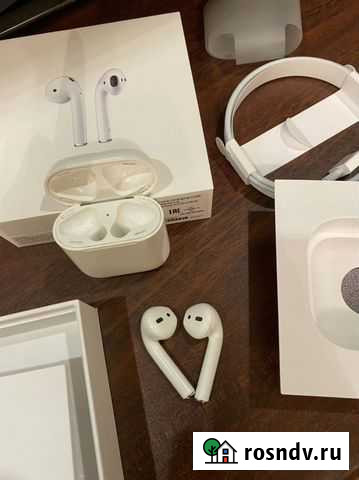 Apple Airpods 1 оригинал бу кейс правый наушник Верхняя Салда - изображение 1