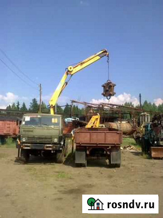 Камаз 4320 с крановой установкой и полуприцепами Котельнич - изображение 1