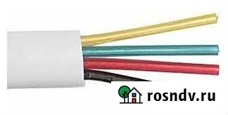 Кабель телефонный 4 жилы многожильный TC-4-WH Самара - изображение 1