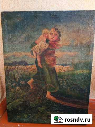 Е.К. Маковский Дети бегущие от грозы копия неизв Яблоновский - изображение 1