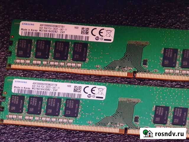 DDR4 16gb 2400mg Новокаякент - изображение 1