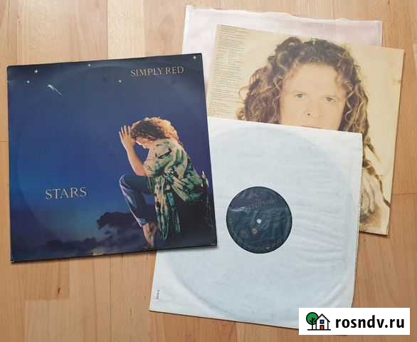 Simply Red - Stars 1991 Vinyl LP (NM) Калининград - изображение 1