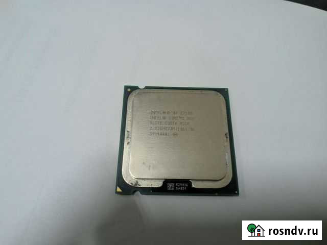 Процессор intel core2duo e7500 LGA 775 Новокузнецк - изображение 1