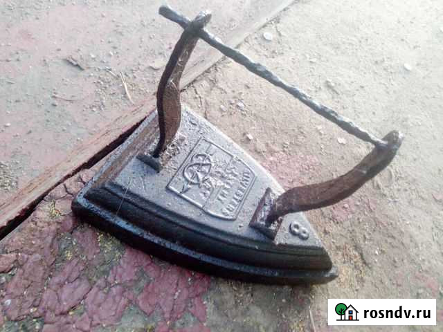 Утюг старинный немецкий Выборг - изображение 1