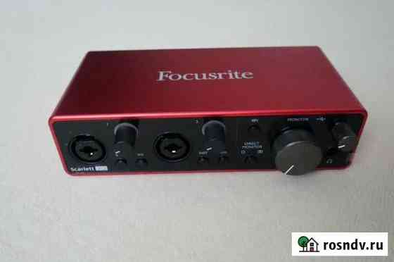 Focusrite Scarlett 2i2 3rd Gen (Новая) Мурино