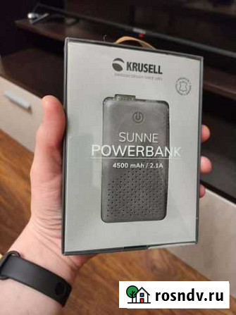Внешний аккумулятор Krusell Sunne 4500 mAh / 2.1А Можайск - изображение 1