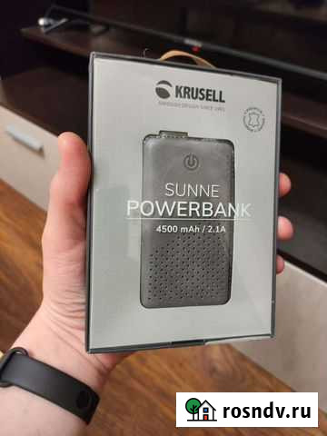 Внешний аккумулятор Krusell Sunne 4500 mAh / 2.1А Можайск - изображение 1