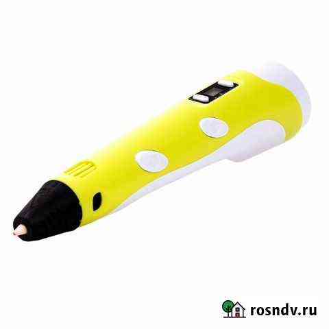 3D ручка Spider Pen plus с ЖК дисплеем, желтая Красноярск