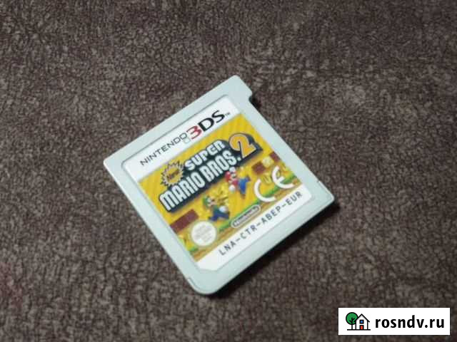 Super Mario Bros 2 3ds игра + кейс Верхнеуральск - изображение 1