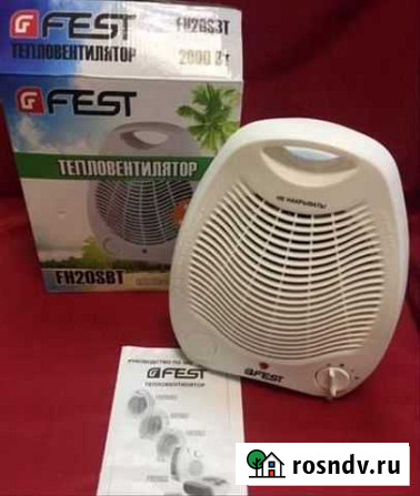 Тепловентилятор fest FH20SBT, 2000W, 54318 Уфа - изображение 1