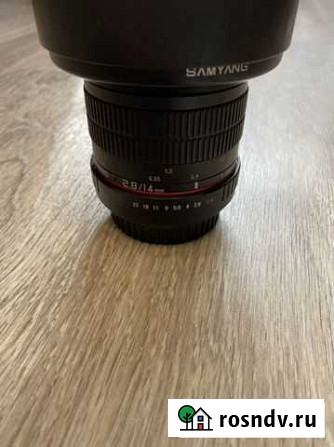Объектив Samyang 14mm f/2.8 для Canon Челябинск - изображение 1