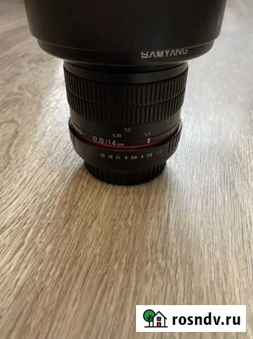 Объектив Samyang 14mm f/2.8 для Canon Челябинск - изображение 1