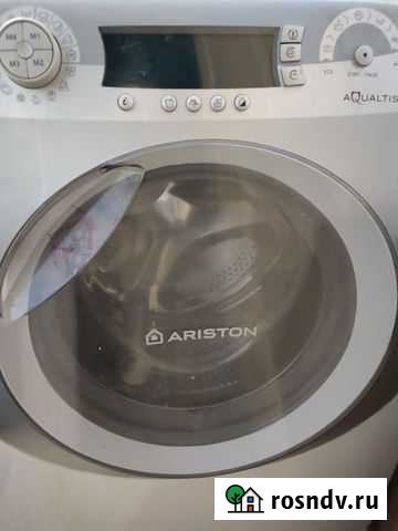Стиральная машина автомат бу Аристон Астрахань - изображение 1