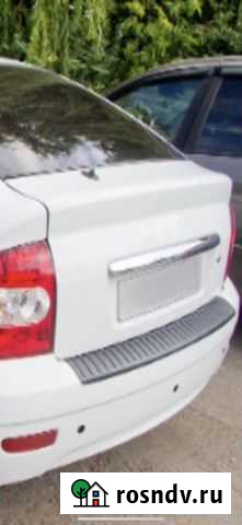 Продам накладку на задний бампер priora 2 хэтчбек Рассказово - изображение 1