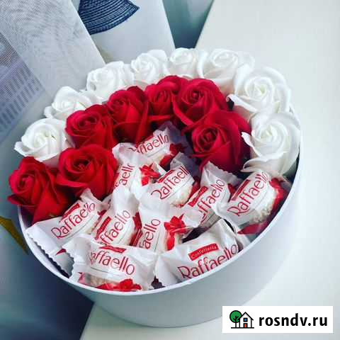 Букет из мыла и конфет Красноярск - изображение 1