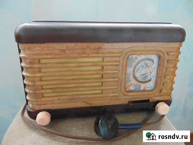 Приемник СССР,ламповый Москвич.Рабочий Стерлитамак - изображение 1