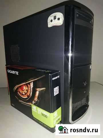 Системный блок i3-3220/8gb/ssd/hdd500gb/gt1030ddr5 Бийск - изображение 1