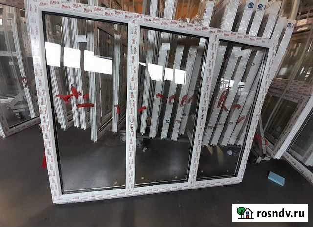 Окно Пластиковое. 2000*1300. Глухое. Бирюч Бирюч - изображение 1