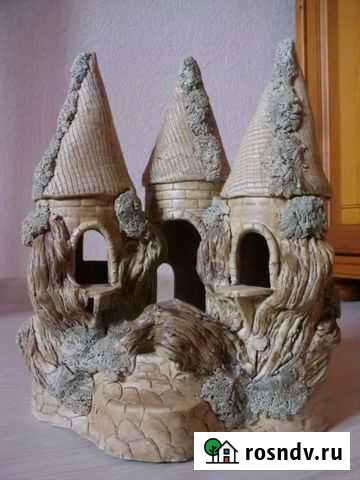 Корабль И замок для аквариума Тюмень - изображение 1